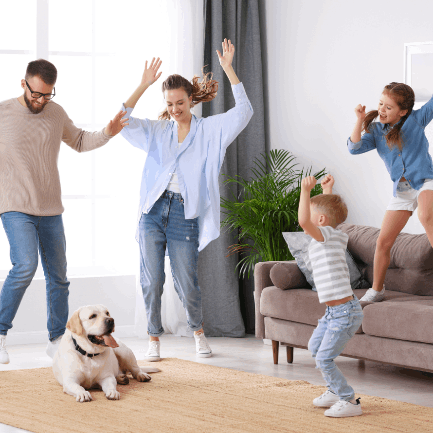 Family excited about Ecosuds Carpet and Uphosltery Care Specials