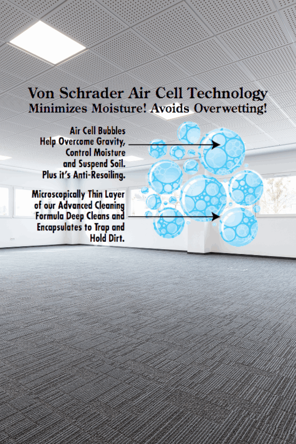 Von Schrader Carpet Cleaning technology