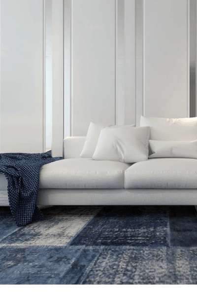 Rayon Rug in Living Room Hard to Clean in Grimsby Ontario